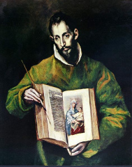Sveti Luka (autor El Greco)
